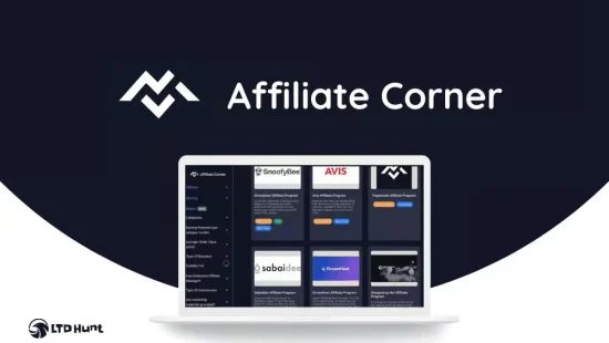Affiliate Corner - LTD Dashboard Overview - Reward & Gamification Web Apps