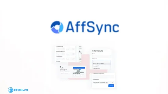 AffSync - LTD Dashboard Overview - Discover Web Apps