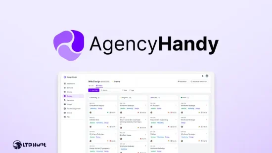 AgencyHandy - LTD Dashboard Overview - Activate Web Apps