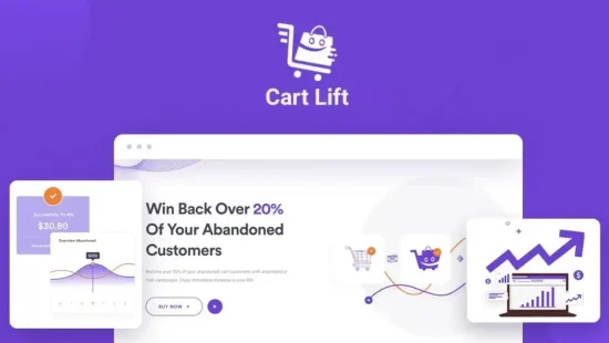 Cart Lift by Rextheme - LTD Dashboard Overview - Create Wordpress Plugins