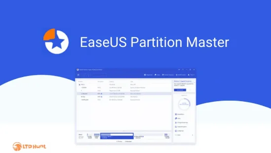 EaseUS partition - LTD Dashboard Overview - Discover Desktop Apps