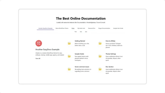 EazyDocs - Lifetime Deal - Wordpress Plugins