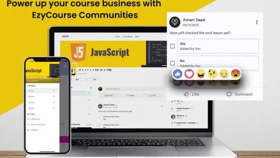 EzyCourse - LTD Dashboard Overview - Create Web Apps