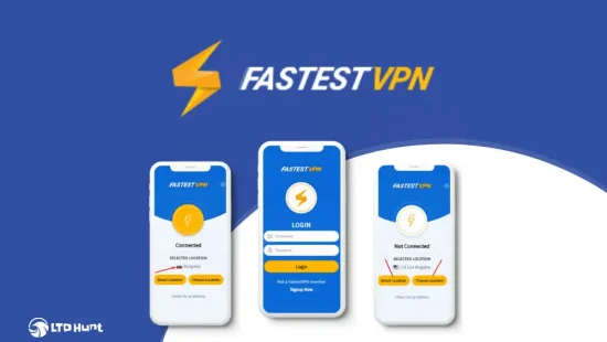 FastestVPN - LTD Dashboard Overview - Secure Web Apps