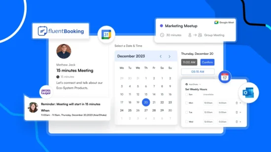 FluentBooking - Lifetime Deal on LTDHunt - Appointment Scheduling Web Apps