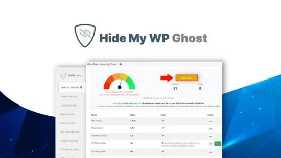 Hide My WP Ghost - LTD Dashboard Overview - Secure Web Apps