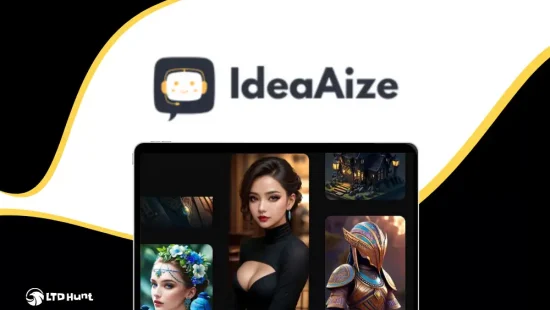 IdeaAize - LTD Dashboard Overview - Create Web Apps
