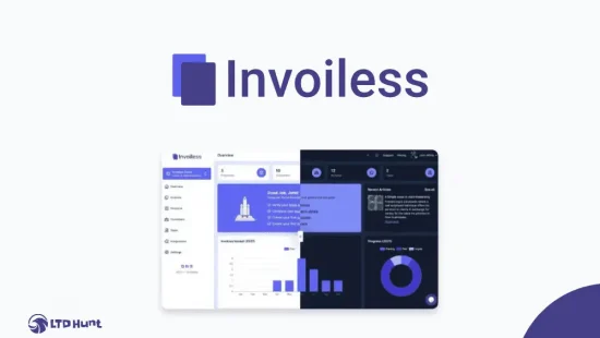 Invoiless - LTD Dashboard Overview - Plan Web Apps