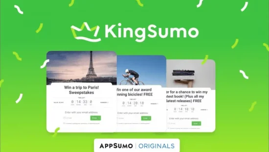 KingSumo - LTD Dashboard Overview - Lead Generation Web Apps