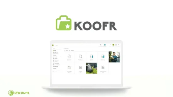 Koofr - LTD Dashboard Overview - Utility Hub Web Apps