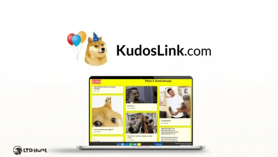 KudosLink - LTD Dashboard Overview - Engage Web Apps