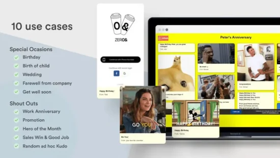 KudosLink - LTD Tool Dashboard - Social Media Web Apps