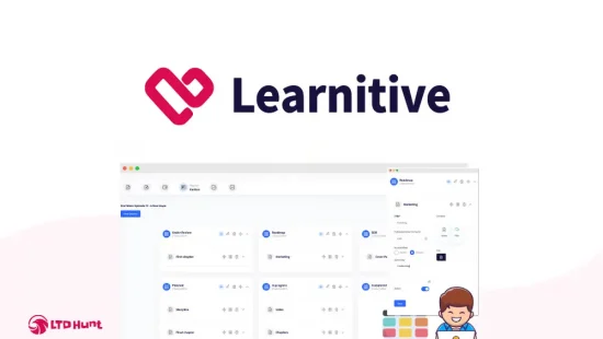 Learnitive - LTD Dashboard Overview - Content Creation Web Apps