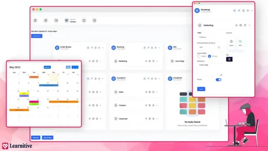 Learnitive - LTD Tool Dashboard - Content Creation Web Apps