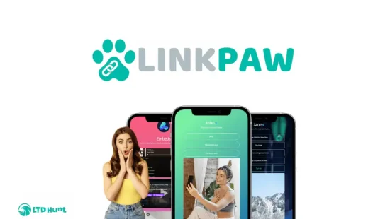 LinkPaw - LTD Dashboard Overview - Link Management Web Apps