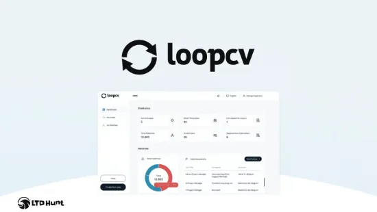 LoopCV - LTD Dashboard Overview - Team Building & Recruiting Web Apps