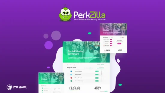 PerkZilla - LTD Dashboard Overview - Scale Web Apps