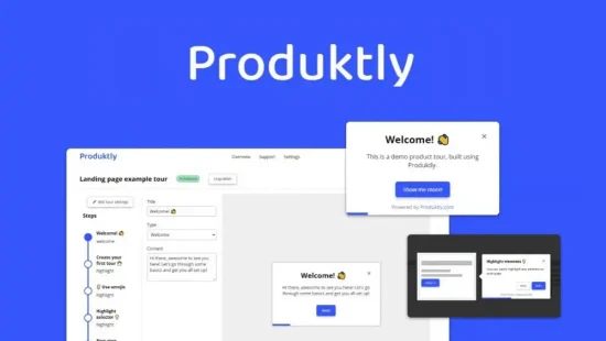 Produktly - LTD Dashboard Overview - Activate Web Apps