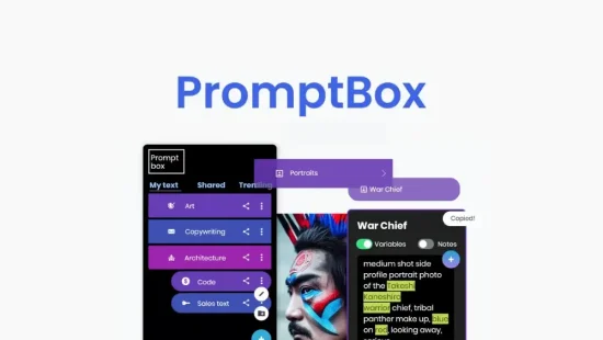 PromptBox - LTD Dashboard Overview - Discover Web Apps