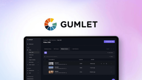 public-Gumlet Video Lifetime Deal Audio & Video Tool