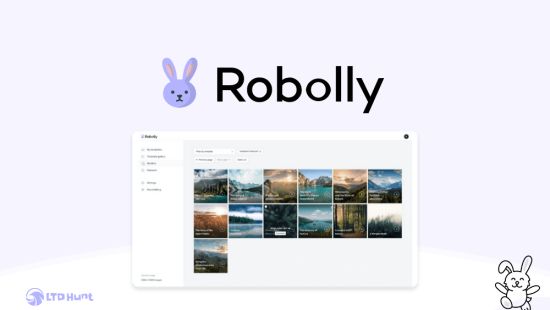 public-Robolly Lifetime Deal Graphic Design Tool
