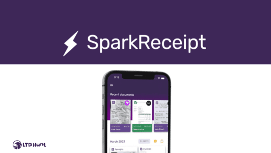 public-SparkReceipt Lifetime Deal Finance Management Tool