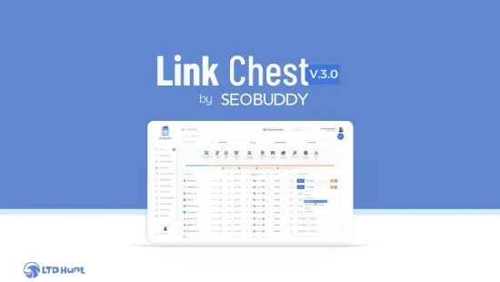 The Link Chest by SEO - LTD Dashboard Overview - Optimize Web Apps