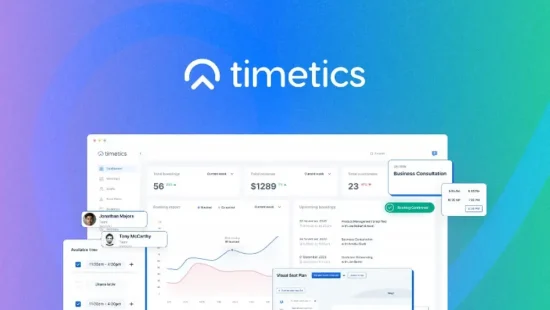 Timetics - LTD Dashboard Overview - Team Collaboration Web Apps