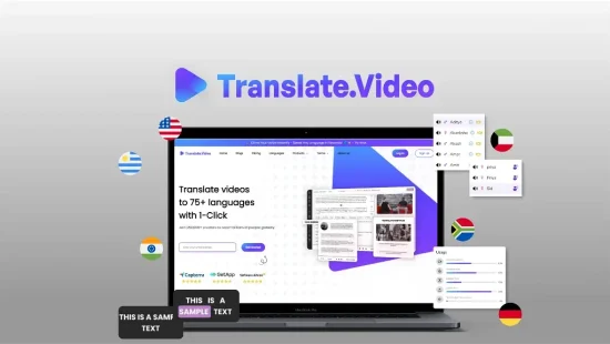 Translate.Video - LTD Dashboard Overview - Create Web Apps