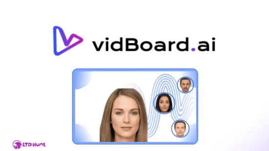 vidBoard.ai - LTD Dashboard Overview - Audio & Video Web Apps