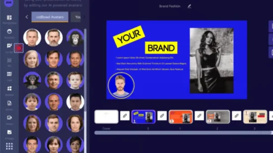 vidBoard.ai - LTD Tool Dashboard - Audio & Video Web Apps
