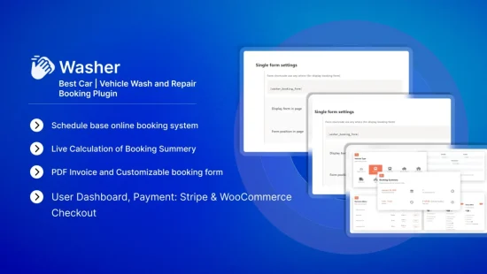 Washer - LTD Dashboard Overview - Wordpress Tools